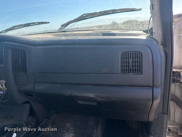 image for item DT7167 2004 Dodge Ram 2500 Quad Cab utility bed pickup truck