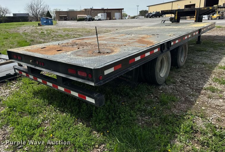 image for item DU3472 2009 Trailer man TBD8024N50 drop deck trailer