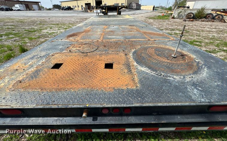 image for item DU3472 2009 Trailer man TBD8024N50 drop deck trailer