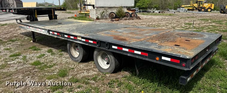 image for item DU3472 2009 Trailer man TBD8024N50 drop deck trailer