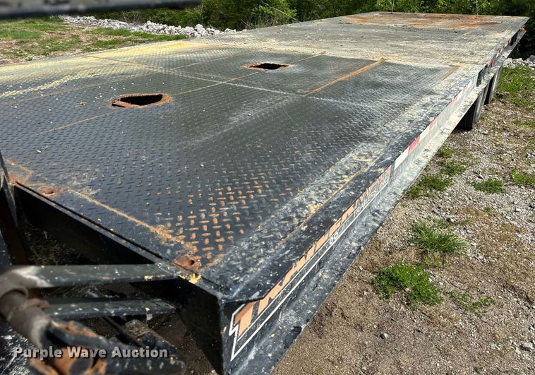 image for item DU3472 2009 Trailer man TBD8024N50 drop deck trailer