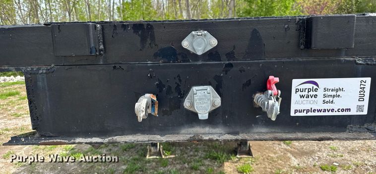 image for item DU3472 2009 Trailer man TBD8024N50 drop deck trailer