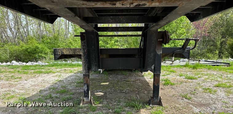 image for item DU3472 2009 Trailer man TBD8024N50 drop deck trailer