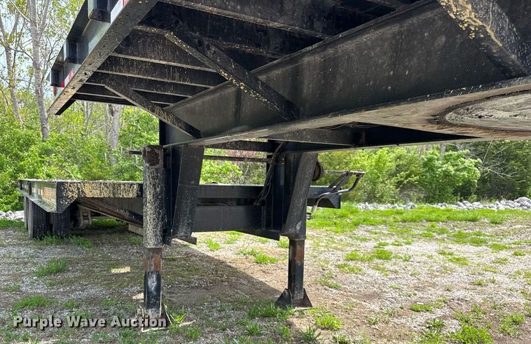 image for item DU3472 2009 Trailer man TBD8024N50 drop deck trailer