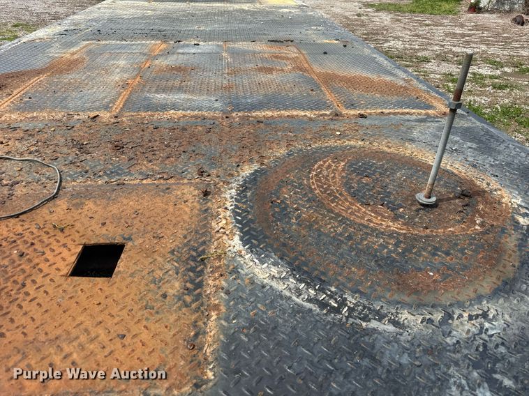 image for item DU3472 2009 Trailer man TBD8024N50 drop deck trailer