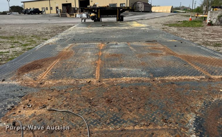 image for item DU3472 2009 Trailer man TBD8024N50 drop deck trailer