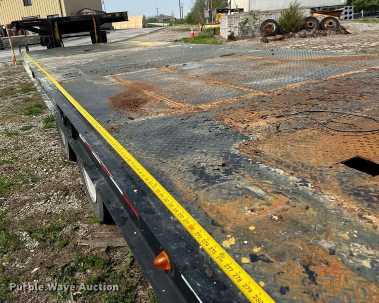 image for item DU3472 2009 Trailer man TBD8024N50 drop deck trailer