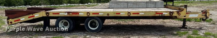 image for item DU3473 1997 Tow Master equipment trailer