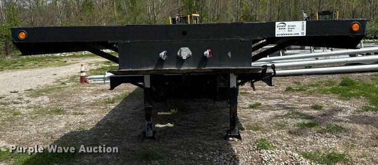 image for item DU3474 2009 Trailerman TBD8024N50 drop deck trailer