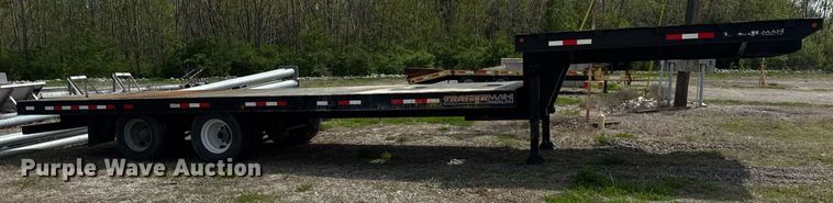 image for item DU3474 2009 Trailerman TBD8024N50 drop deck trailer