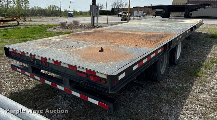image for item DU3474 2009 Trailerman TBD8024N50 drop deck trailer