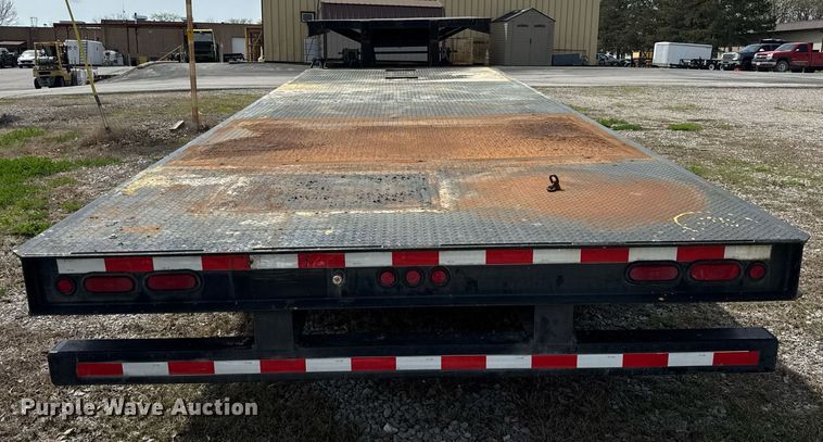 image for item DU3474 2009 Trailerman TBD8024N50 drop deck trailer