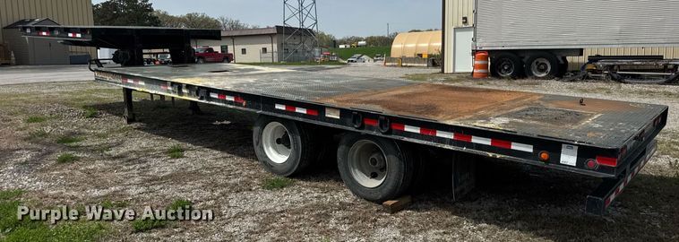 image for item DU3474 2009 Trailerman TBD8024N50 drop deck trailer