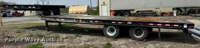 image for item DU3474 2009 Trailerman TBD8024N50 drop deck trailer