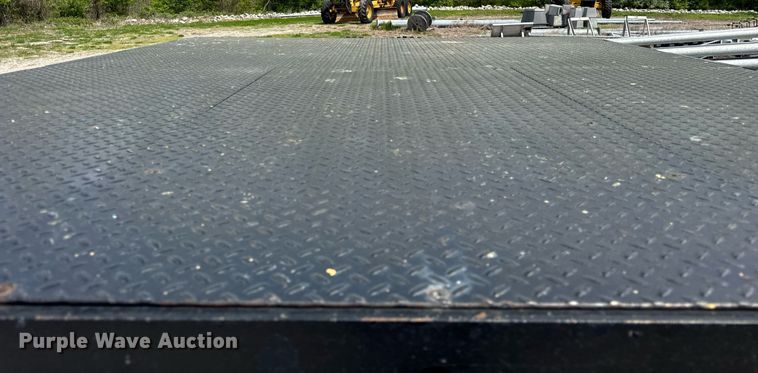 image for item DU3474 2009 Trailerman TBD8024N50 drop deck trailer