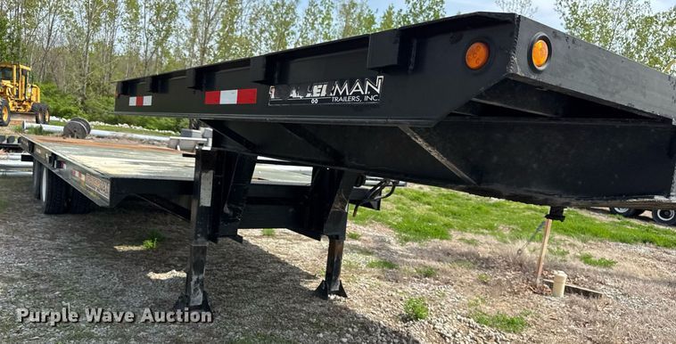 image for item DU3474 2009 Trailerman TBD8024N50 drop deck trailer