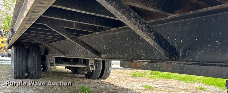 image for item DU3474 2009 Trailerman TBD8024N50 drop deck trailer