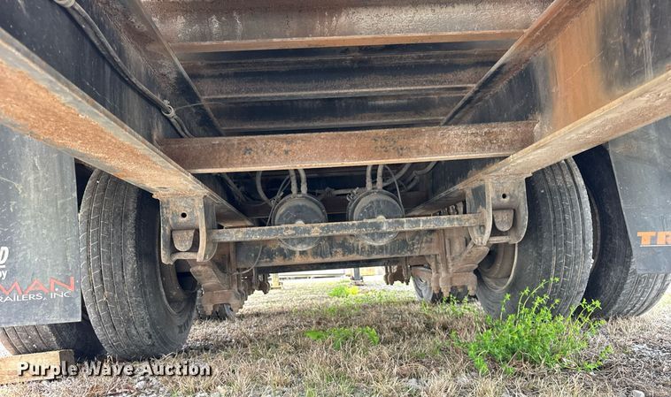 image for item DU3474 2009 Trailerman TBD8024N50 drop deck trailer