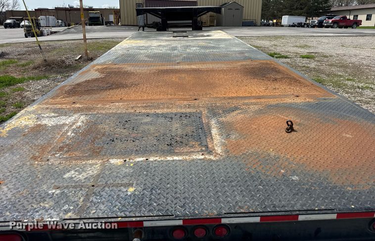 image for item DU3474 2009 Trailerman TBD8024N50 drop deck trailer