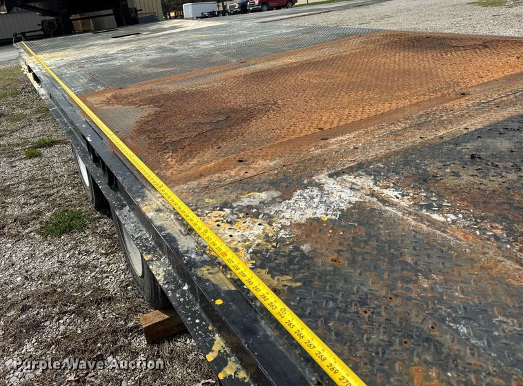 image for item DU3474 2009 Trailerman TBD8024N50 drop deck trailer