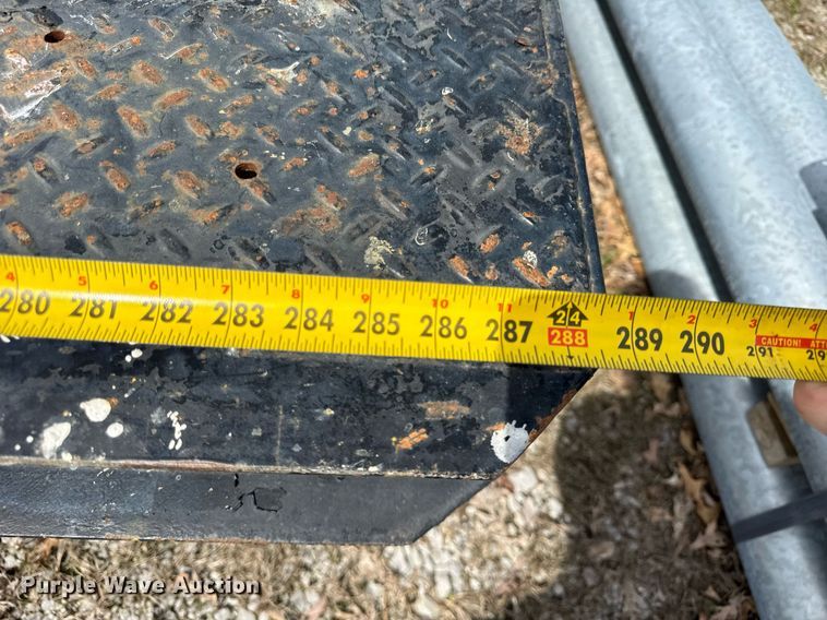 image for item DU3474 2009 Trailerman TBD8024N50 drop deck trailer