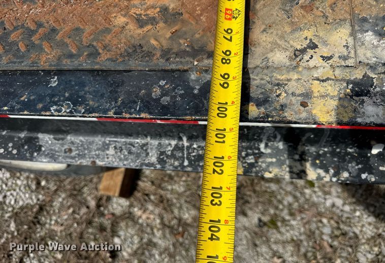 image for item DU3474 2009 Trailerman TBD8024N50 drop deck trailer