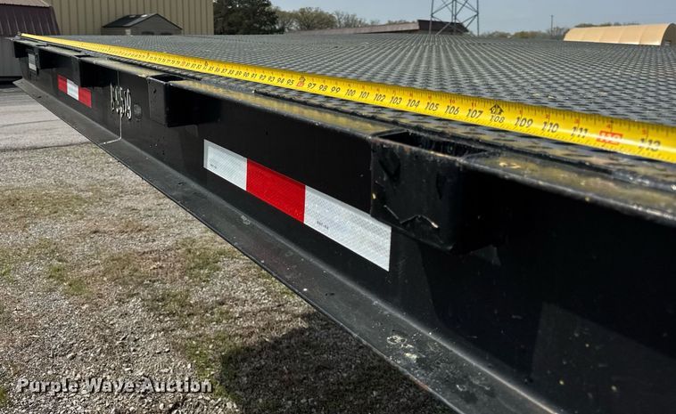 image for item DU3474 2009 Trailerman TBD8024N50 drop deck trailer