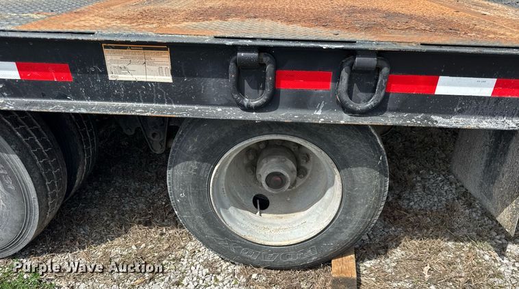 image for item DU3474 2009 Trailerman TBD8024N50 drop deck trailer