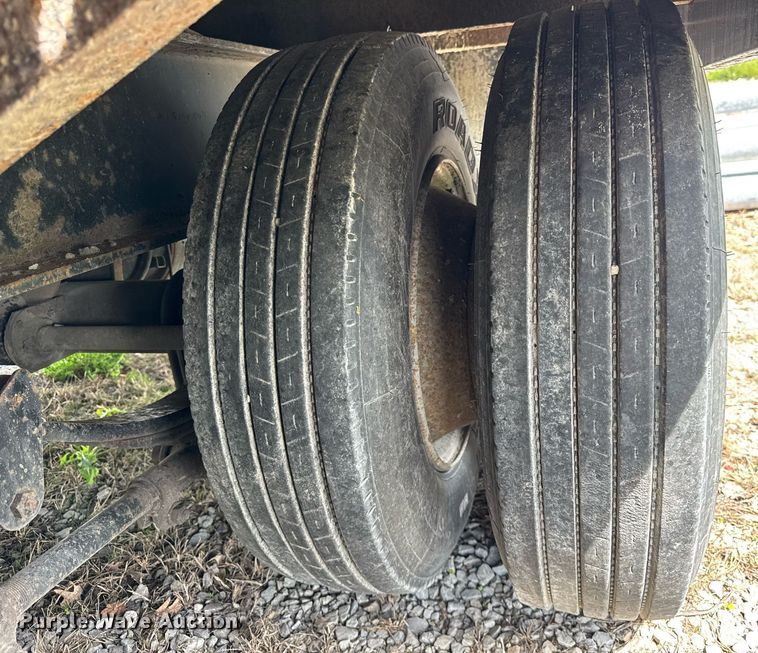 image for item DU3474 2009 Trailerman TBD8024N50 drop deck trailer