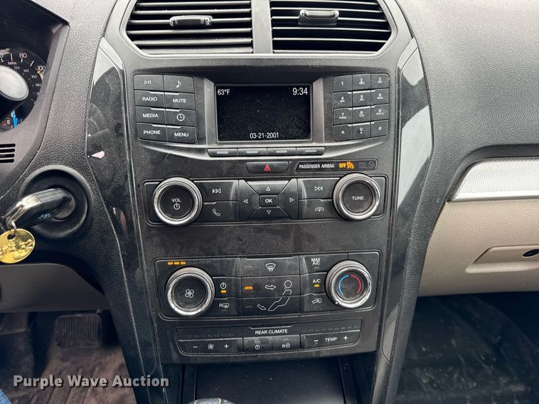 image for item DU3475 2018 Ford Explorer SUV