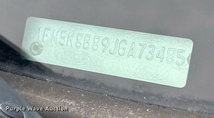 image for item DU3475 2018 Ford Explorer SUV