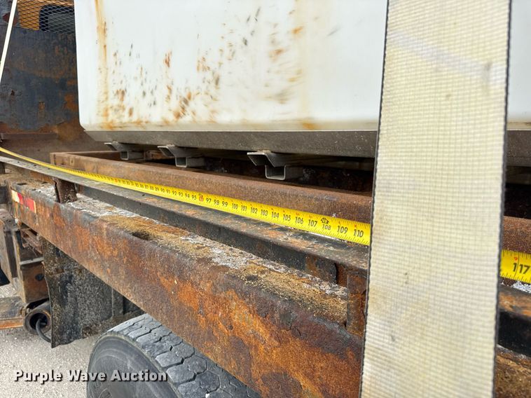 image for item DU3481 2006 International 7400 Crew Cab dump flatbed truck