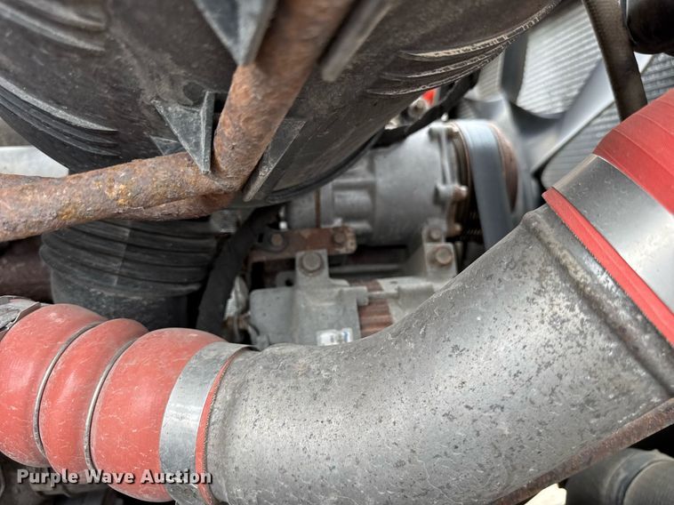 image for item DU3481 2006 International 7400 Crew Cab dump flatbed truck