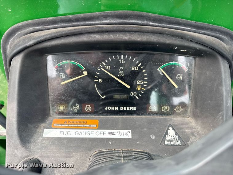 image for item DU3490 2000 John Deere 4300 MFWD tractor
