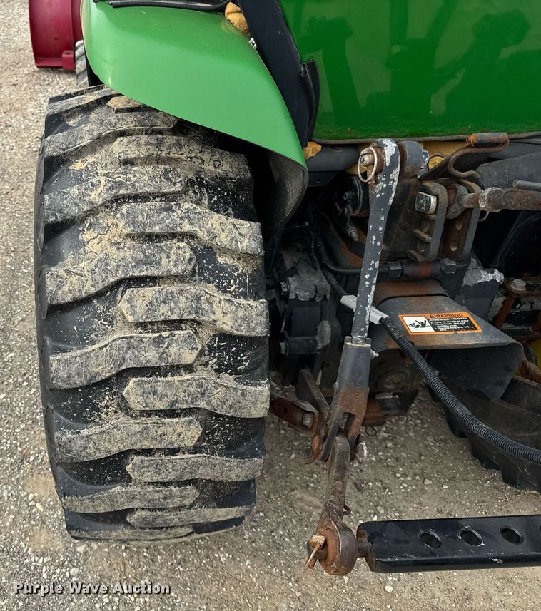 image for item DU3490 2000 John Deere 4300 MFWD tractor