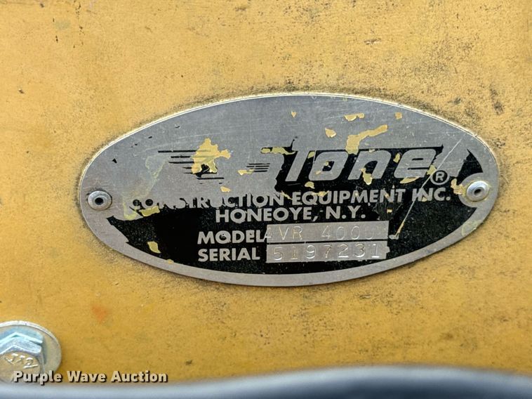 image for item DV1904 Stone AVR400 double drum vibratory roller