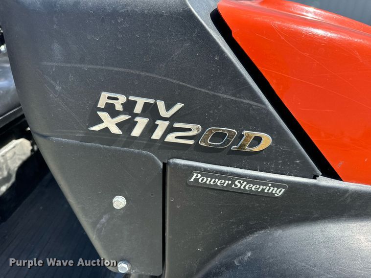 image for item DV1907 2017 Kubota RTV 1120D utility vehicle