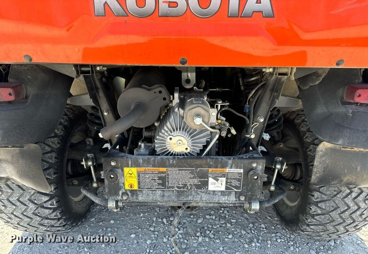 image for item DV1907 2017 Kubota RTV 1120D utility vehicle