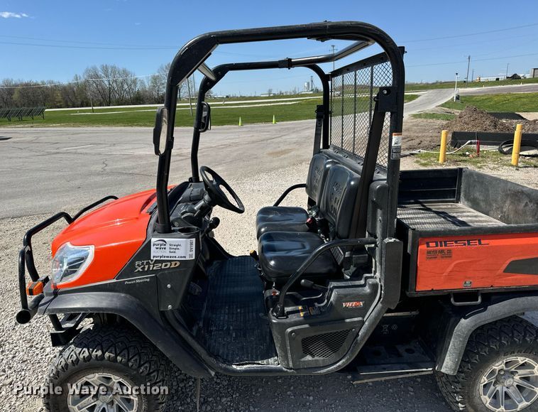 image for item DV1907 2017 Kubota RTV 1120D utility vehicle