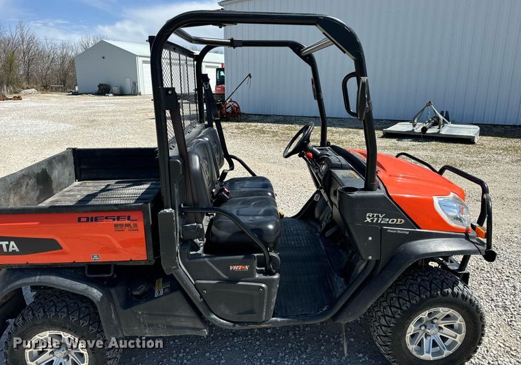 image for item DV1907 2017 Kubota RTV 1120D utility vehicle