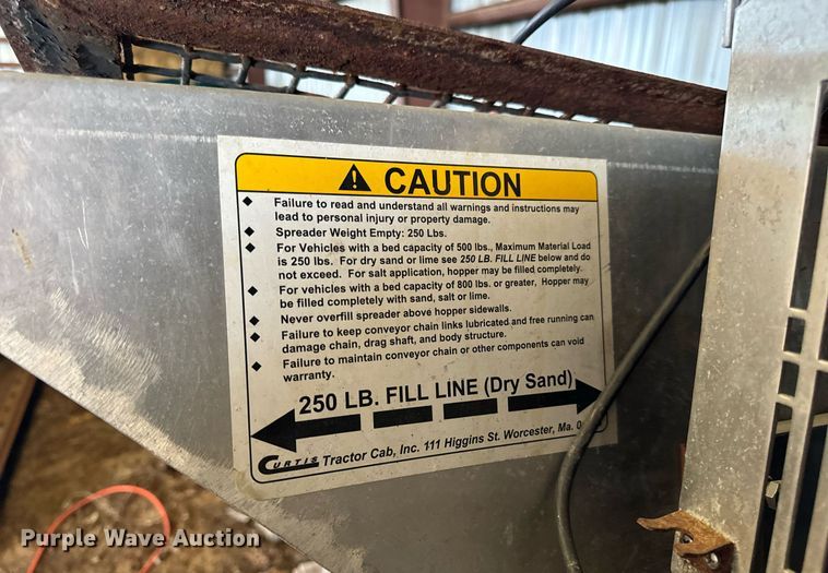 image for item DV1908 Curtis Fast-Cast 550 Series spreader