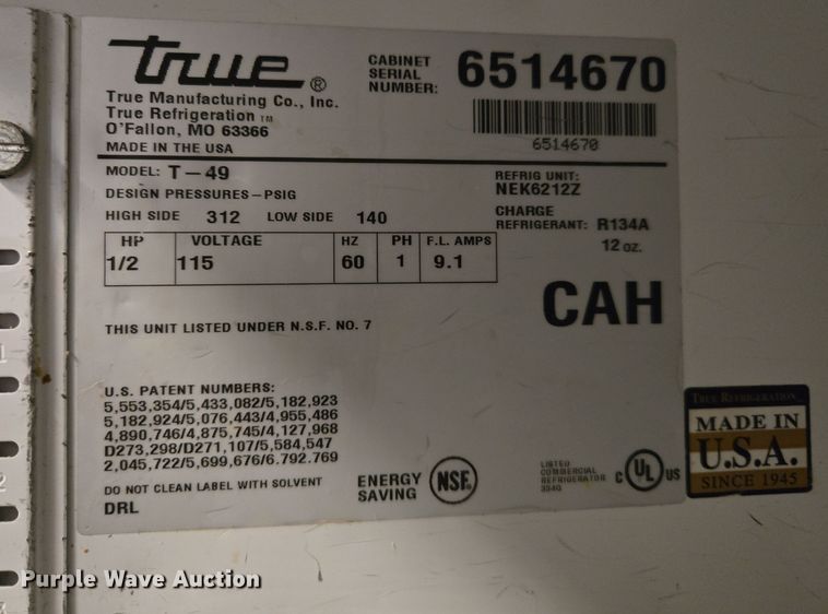 image for item DW8705 (2) refrigerators 