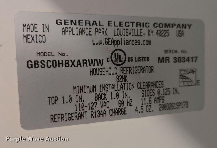 image for item DW8705 (2) refrigerators 