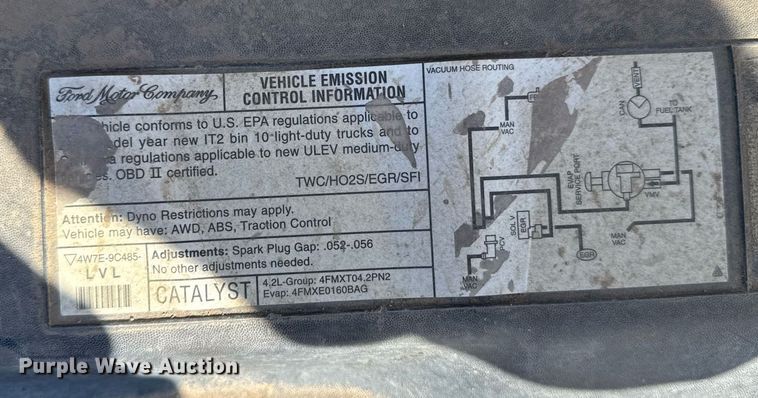 image for item EG6197 2004 Ford F150 XL pickup truck