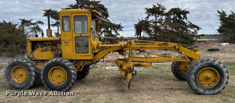 image for item EG6291 1955 Caterpillar 112 rigid frame motor grader