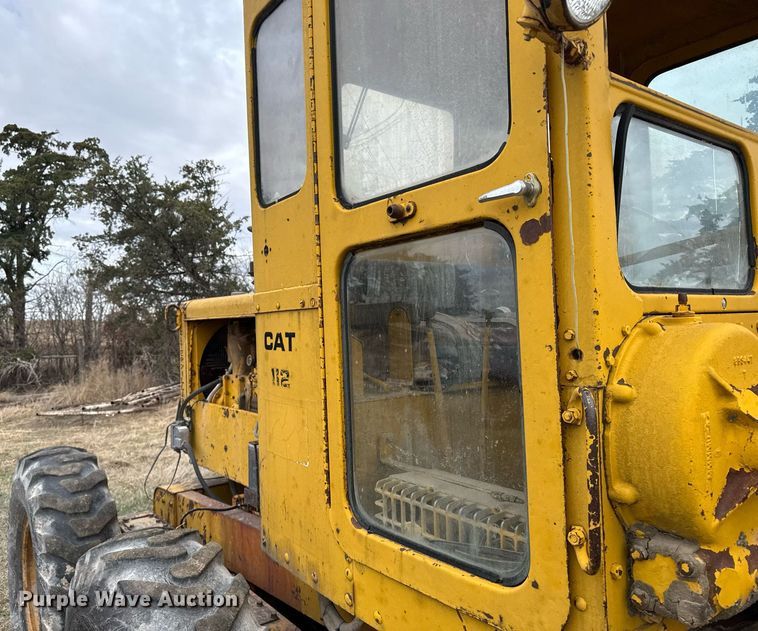 image for item EG6291 1955 Caterpillar 112 rigid frame motor grader