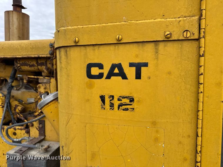 image for item EG6291 1955 Caterpillar 112 rigid frame motor grader