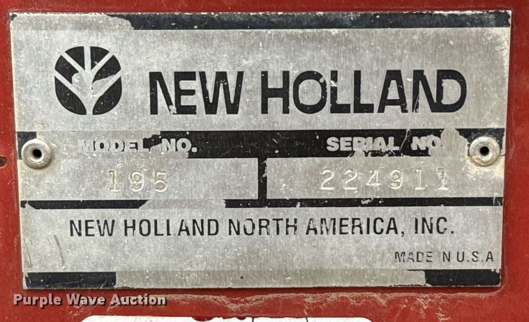 image for item EG6297 New Holland 195 manure spreader