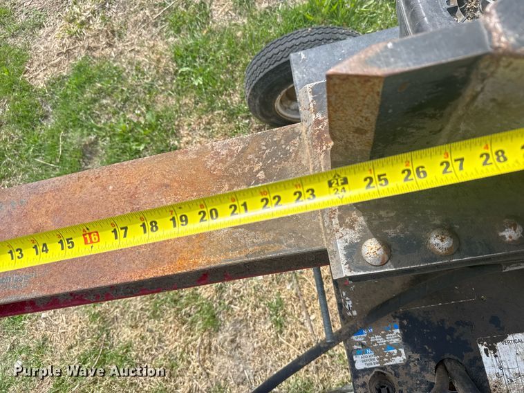 image for item EG6310 Swisher log splitter