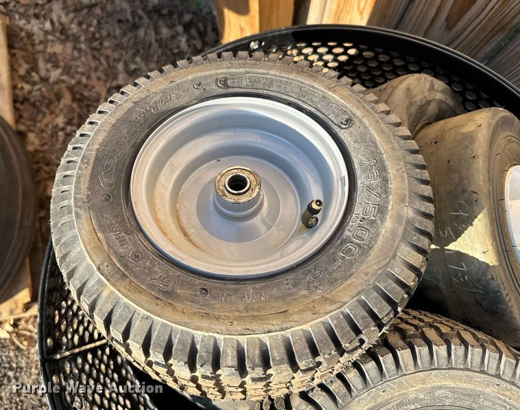 image for item EG6325 Approximately 50 tires and wheels